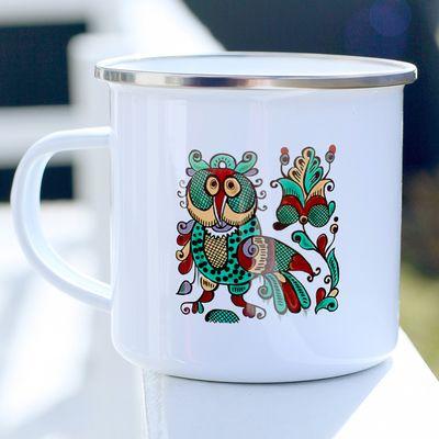 Чашка металева Camper «Пугач»