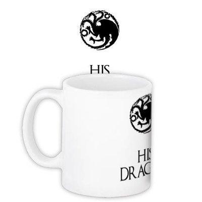 Чашка з принтом «His dragon»