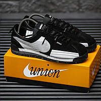 Сірі чоловічі кросівки Nike Cortez x Union L.A Black Grey