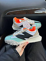 Мятні жіночі кросовки New Balance XC-72 Multicolor White Black Mint