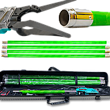 Швидкий професійний автоматичний пістолет для обв'язування кабелів Profter D-880S Long (6000 мАг/1500 вуз), фото 7