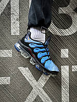 Сині чоловічі кросівки Nike Air Vapormax Plus Retro Knicks "Blue Black Orange"