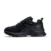 Зимові чоловічі чорні термо-кросівки Salomon Quest M Element Gtx Gore-Tex