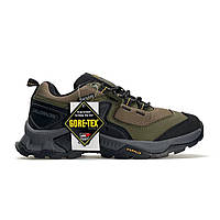 Зимові чоловічі хакі термо-кросівки Salomon Quest M Element Gtx Gore-Tex