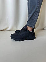 Зимові чорні чоловічі термокросівки Salomon Supercross 4 Black Fleece/ Саломон на термо