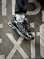 Чорні замшеві чоловічі кросівки Asics Gel NYC Graphite Grey Black