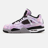 Фіолетові чоловічі кросівки Nike Air Jordan 4 Zen Master Демісезон Найк аїр Джордан 4