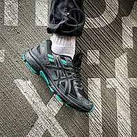 Чорні чоловічі кросівки Asics Gel-Venture 6 Black Green