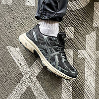 Чорні чоловічі кросівки Asics Gel-Venture 6 Black Khaki