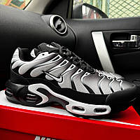 Чоловічі сірі водонепроникні зимові кросівки Nike Air Max TN Gore-Tex Кросівки Найк ТН Гортекс на Термо