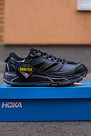 Водонепроникні сірі чоловічі кросівки Hoka Mafate Speed 2 / Демісезонні Хока Гортекс термо