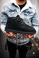 Чорні замшеві чоловічі Уггі UGG Neumel Black