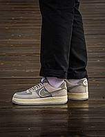 Сірі чоловічі кросівки Nike Air Force 1 Low