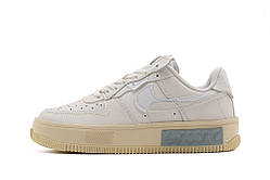 Білі жіночі кросівки Nike Air Force 1 Fontanka 'Phantom' Демісезонні кросівки Найк Аір Форс 1