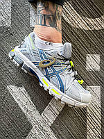 Сірі шкіряні чоловічі кросівки Asics Gel-Kahana 8 Демісезонні кросівки Асікс