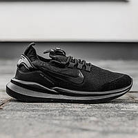 Чорні літні текстильні чоловічі кросівки Nike Air Zoom X