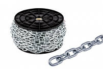 Ланцюг коротколанковий оцинкований 2мм DIN 5685A бухта 110м