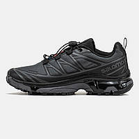 Сірі текстильні чоловічі кросівки Salomon XT-6 Gore-Tex / Демісезонні чоловічі кросівки Саломон Гор текс