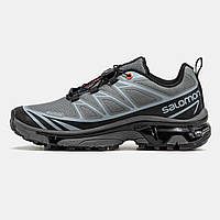 Сірі текстильні чоловічі кросівки Salomon XT-6 Gore-Tex / Демісезонні чоловічі кросівки Саломон Гор текс