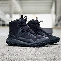 Чорні чоловічі кросівки Under Armour Hovr Dawn WP Boots / Єврозима, осінь кросівки Андер Армор камо