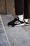 Літні чорні текстильні чоловічі кросівки Adidas Treziod 2, фото 4