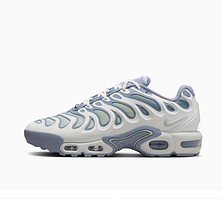 Голубі текстильні чоловічі кросівки Nike Air Max Plus Drift 'Ashen Slate' Демісезонні Найк Тн Дріфт