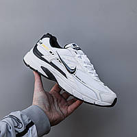 Зимові водонепроникні білі чоловічі термо кросівки Nike Initiator Termo Gore-Tex Найк Гортекс на термо