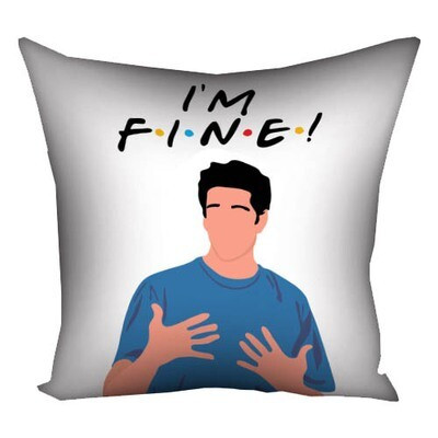 Подушка з принтом 50x50 см « Friends. I'm fine»