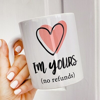 Чашка з принтом «I'm yours»