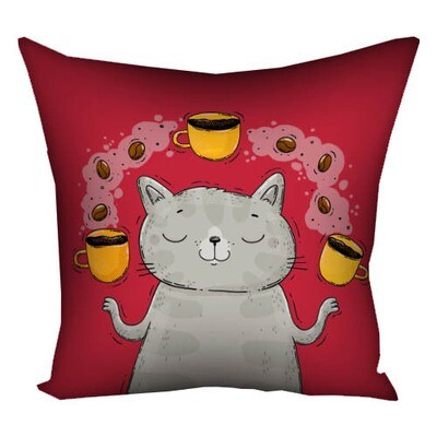 Подушка з принтом 50x50 см «Лови Дзен!»