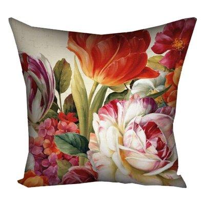 Подушка з принтом 50x50 см «Квітковий настрій»