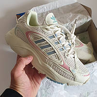 Бежеві текстильні жіночі кросівки Adidas Ozmillen / Кросівки демісезонні Адидас Озмілен