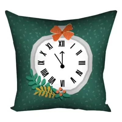 Подушка з принтом 50x50 см «Відлік часу до свята»