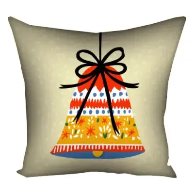 Подушка з принтом 50x50 см «Дзвіночок»