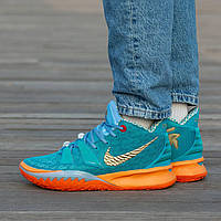 Сині текстильні чоловічі кросівки Nike Kyrie 7