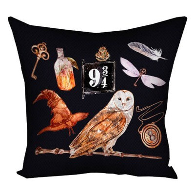 Подушка з принтом 50x50 см «Гаррі Поттер»