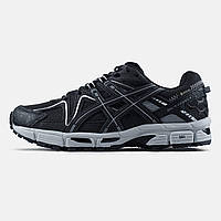 Зимові чорні чоловічі термо кросівки Asics Gel-Kahana 8 GORE-TEX Black / Водонепроникні Асікс Гортекс