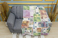 Плед «Євро. Сила валюти. Euro. Currency Power»