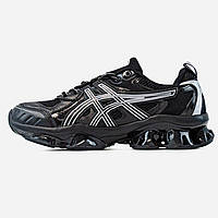 Чорні текстильні жіночі кросівки Asics SportStyle GEL-Quantum Kinetic Graphite Grey Black