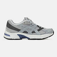 Сірі замшеві жіночі кросівки Asics Gel-1130 Grey Blue