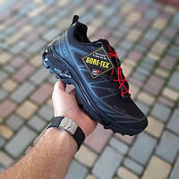 Зимові чорні чоловічі термокросівки Salomon XT-6 GORE-TEX / Саломон Гортекс Водонепроникні