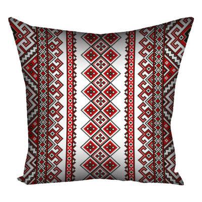 Подушка з принтом 50x50 см «Український орнамент»