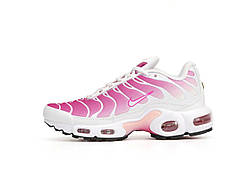 Рожеві текстильні жіночі кросівки Nike Air Max Plus TN Hot Pink
