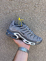 Сірі текстильні жіночі кросівки Nike Air Max TN Plus
