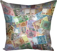 Наволочка для подушки 30x30 см «Гривні»