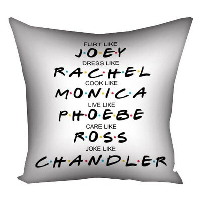 Подушка з принтом 50x50 см «All Friends.»