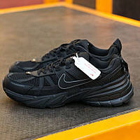 Чорні текстильні чоловічі кросівки Nike V2K Run Black