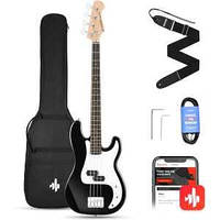 Електро бас гітара Donner Music DPB-510 Electric Bass Guitar Black EC1228