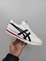Білі шкіряні жіночі кросівки Asics Onitsuka Tiger CORSAIR Black/White