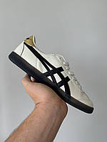 Білі шкіряні жіночі кросівки Asics Onitsuka Tiger - демісезонні повсякденні кеди асікс купти